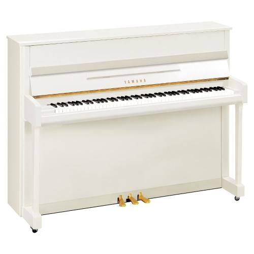 Yamaha B2E Silent Akustik Duvar Piyanosu (Parlak Beyaz)