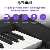 Yamaha Piaggero NP-15 61-Tuşlu Eğitim Klavyesi (Siyah)