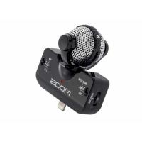 Zoom IQ5/B H4N,H6 ve İphone İçin Uyarlanmış Stereo Mikrofon SİYAH